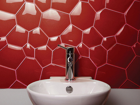 Bathroom Glass Tile Ideas by Evit