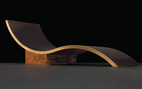 Designer Chaise Lounge by John Houshmand