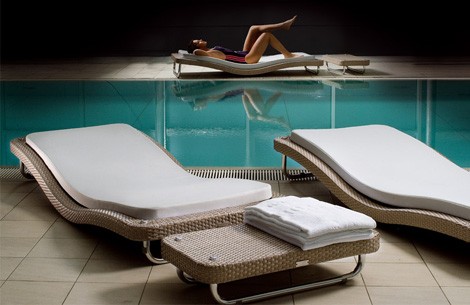 Modern Patio Furniture Set by Schoenhuber Franchi